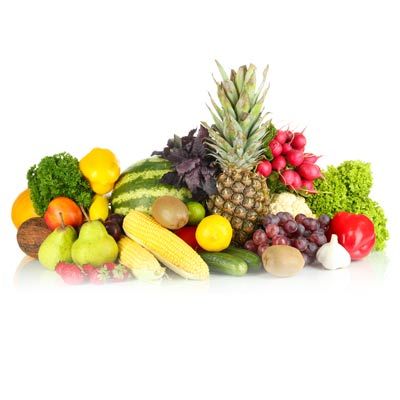 Полезные витамины в овощах и фруктах